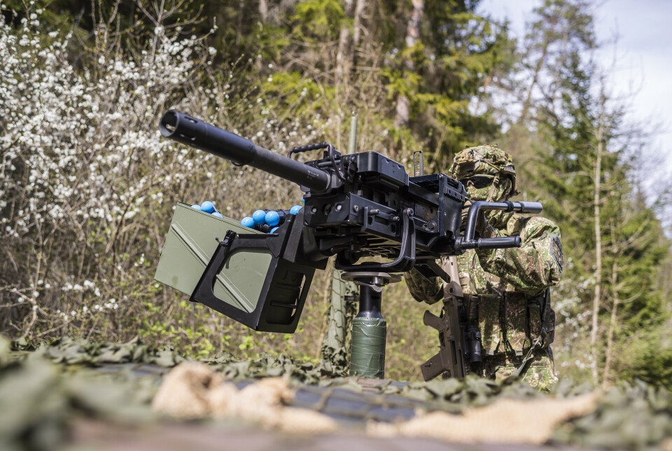 GMG: 40 mm grenade machine gun, GMG, eller automatisk granatkaster på norsk.