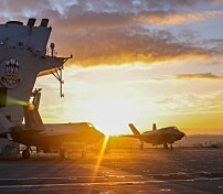 UK Carrier Strike Group har ankommet Middelhavet