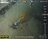 Undervannsrobot arbeider på havbunnen ved ubåten U-864.