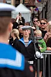 Soldater fra alle grener over hele Norge og utenlandske soldater bisto i Kong Haralds gravferd.